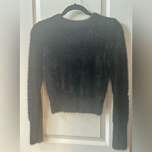 Zara fuzzy sweater